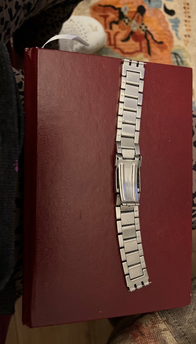 Gri Metal Erkek Saat Kordonu - Görsel 2