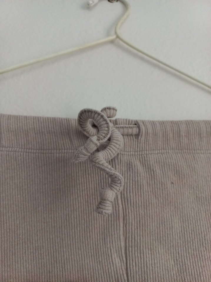 Bej Midi şort - Görsel 3