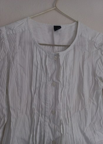 Kadın pileli gömlek - Görsel 3