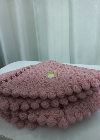 Pembe Örgü Banyo Lifi - Görsel 3