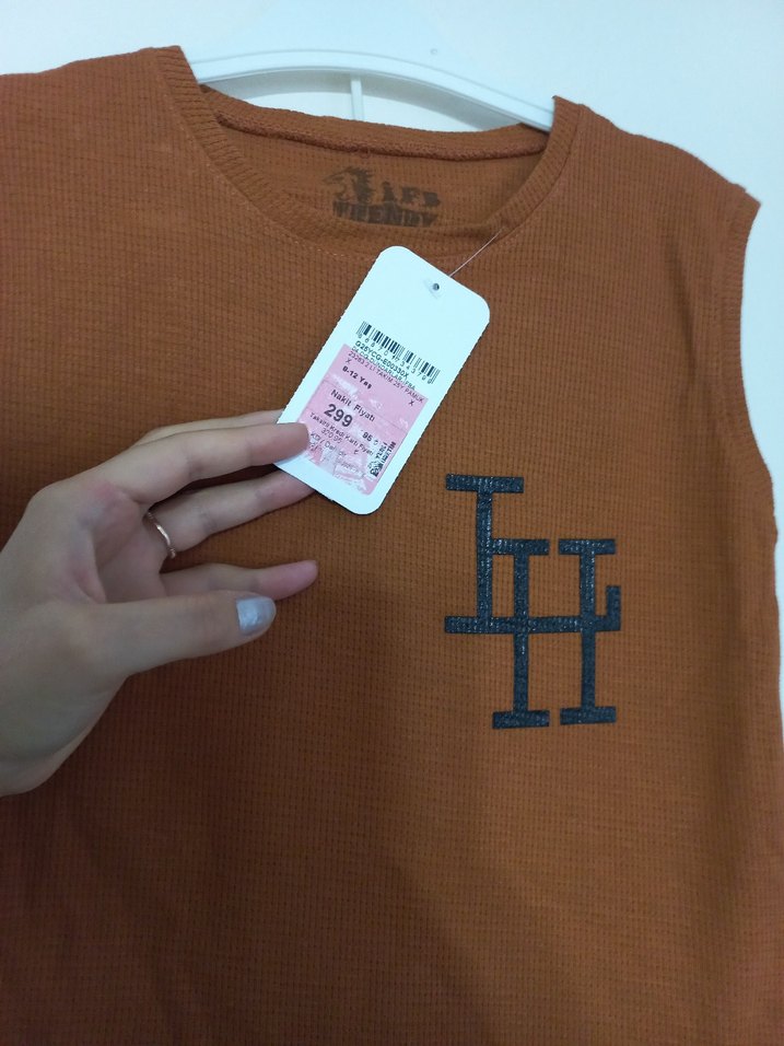 Erkek Çocuk Kahverengi ikili takım. - Görsel 2