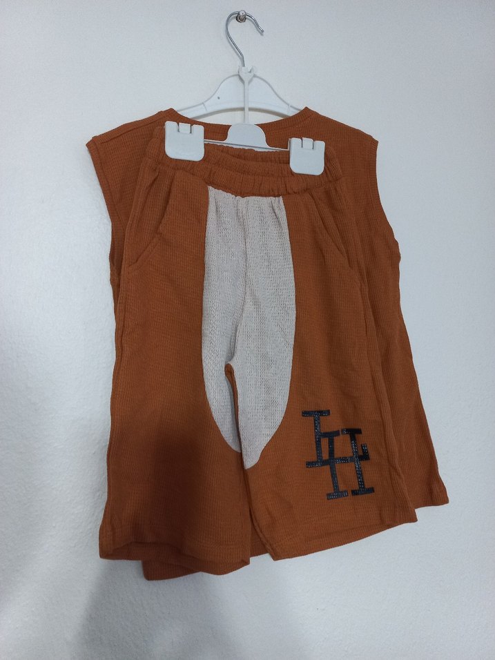 Erkek Çocuk Kahverengi ikili takım. - Görsel 5