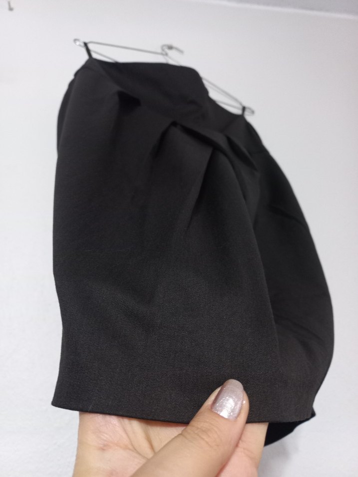 Füme Pileli Midi Kalem Etek - Görsel 3