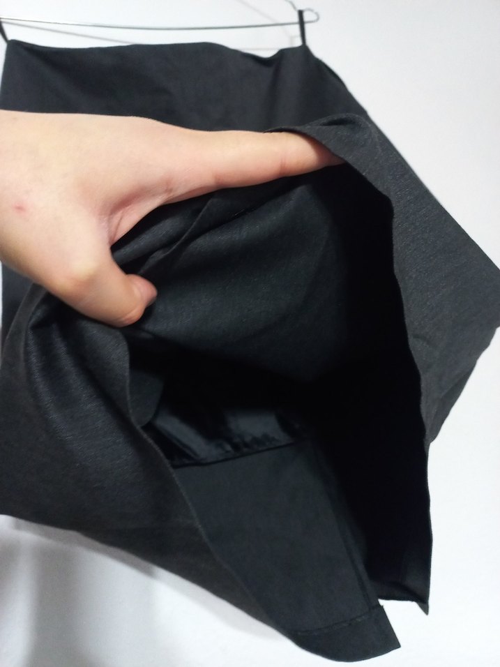 Piliseli Keten Mini Kalem Etek - Görsel 5