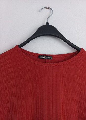 Kiremit renk kadın ikili takım - Görsel 4