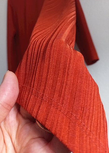 Kiremit renk kadın ikili takım - Görsel 2