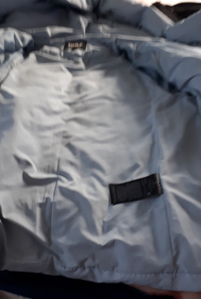 Gri Kadın Kışlık Düğmeli Mont - Görsel 5