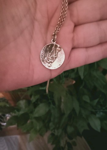Madalyon kolye 925 ayar