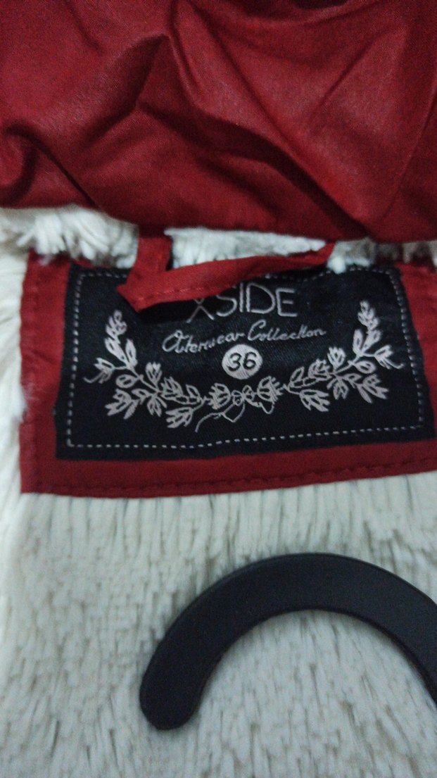 Kapüşonlu Fermuarlı Kırmızı Kadın Yelek - Görsel 2