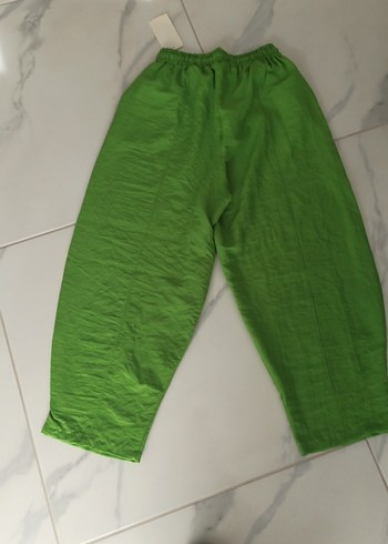 Yeşil Yazlık Kadın Pantolon - Görsel 4