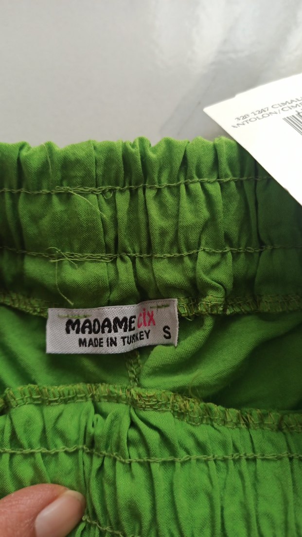 Yeşil Yazlık Kadın Pantolon - Görsel 3