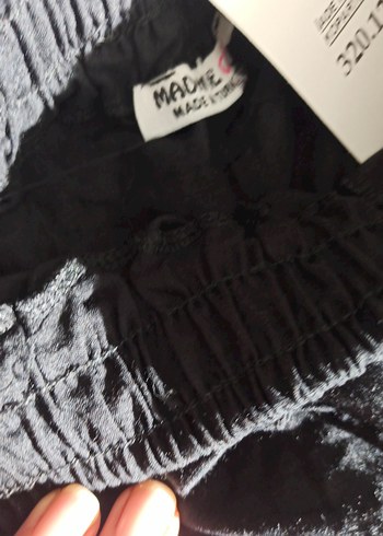 Siyah Salaş Kadın Pantolon - Görsel 4