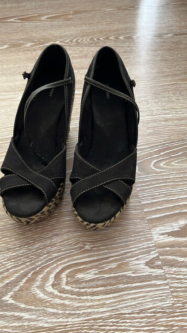 burnu açık rahat yazlık ayakkabi - Görsel 2