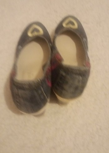 Tokalı Çok Renkli Kadın Kot Espadril - Görsel 2