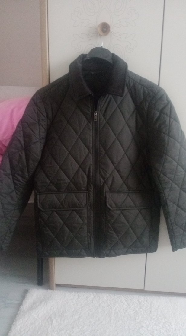 Erkek Çocuk Siyah Fermuarlı Ceket - Görsel 2