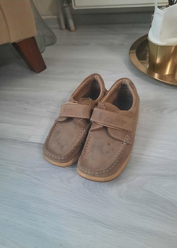 Bej Süet Erkek Çocuk Özel Gün Ayakkabısı - Görsel 7