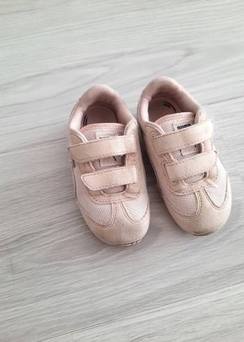 Kız Çocuk Beyaz Cırt Cırtlı Sneaker - Görsel 4