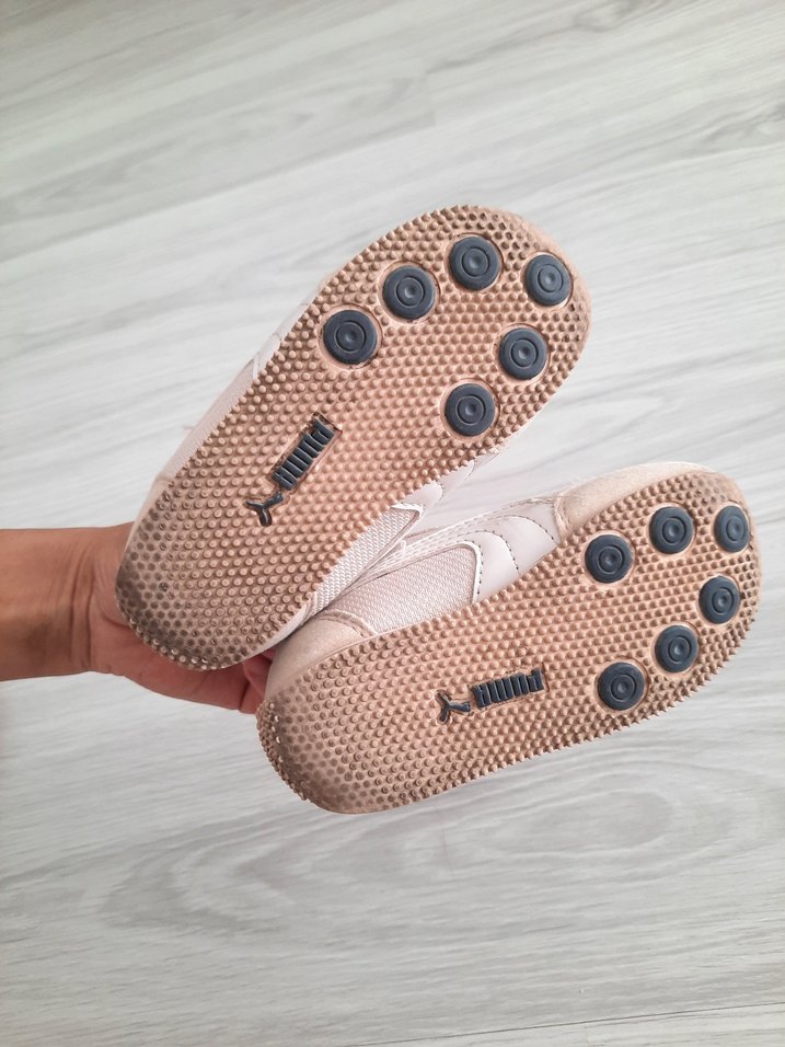 Kız Çocuk Beyaz Cırt Cırtlı Sneaker - Görsel 3