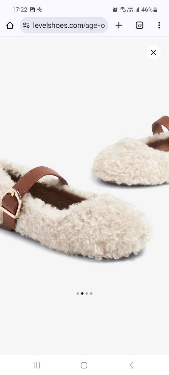 Bej Kürklü Kadın Yün Babet - Görsel 3