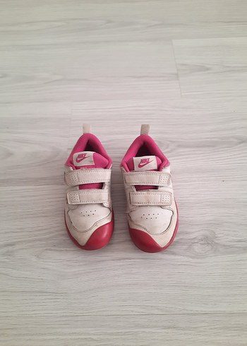 Kız Çocuk Pembe Cırt Cırtlı Spor Ayakkabı - Görsel 4