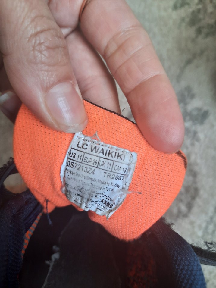 Renkli Bağcıksız Erkek Çocuk Spor Ayakkabı - Görsel 2