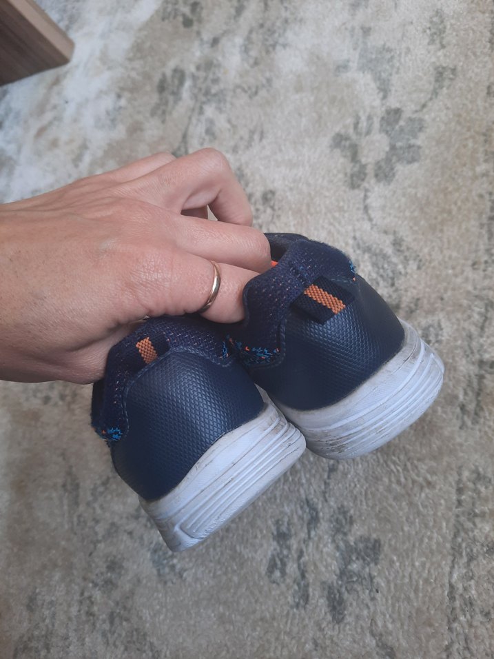 Renkli Bağcıksız Erkek Çocuk Spor Ayakkabı - Görsel 3