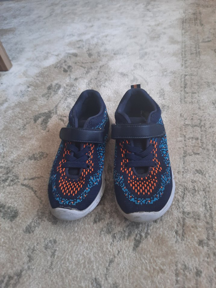 Renkli Bağcıksız Erkek Çocuk Spor Ayakkabı - Görsel 5