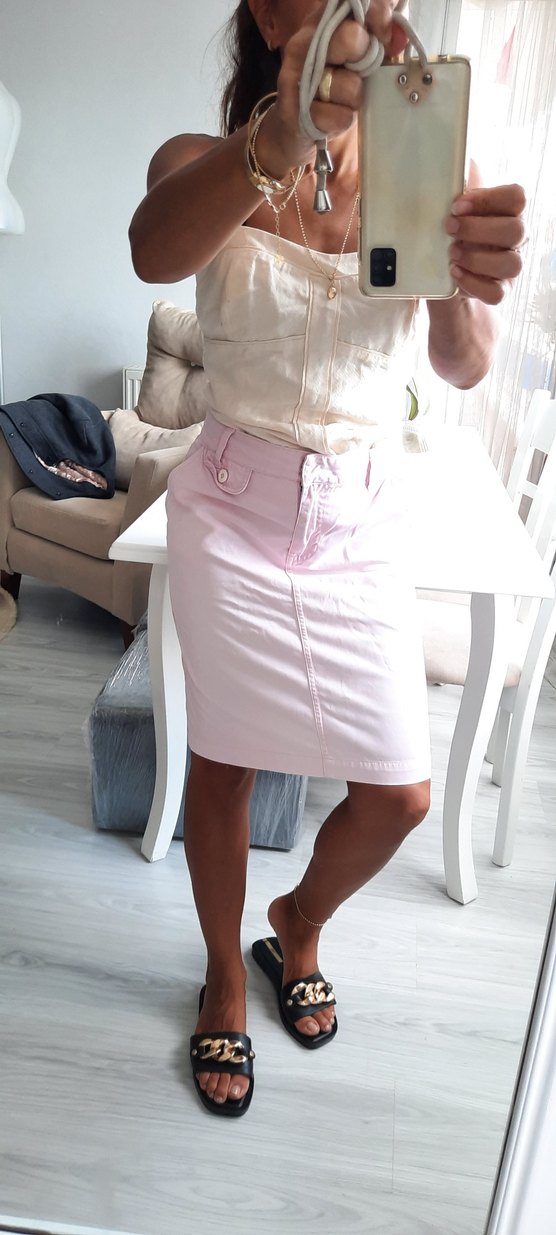 Pembe Mini Kalem Etek - Görsel 3