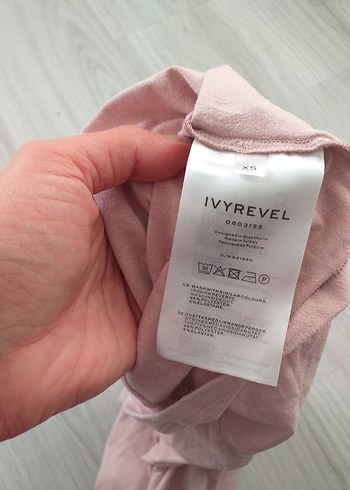 Pembe Midi Kadın Triko Elbise - Görsel 4