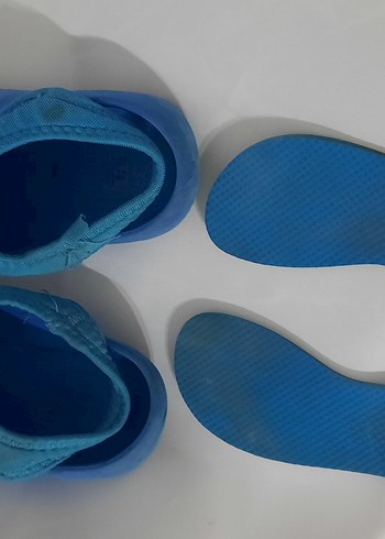 Mavi Erkek Çocuk Kaydırmaz Terlik - Görsel 4