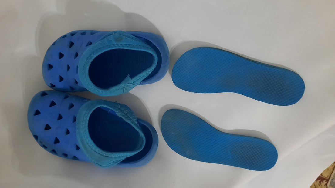 Mavi Erkek Çocuk Kaydırmaz Terlik - Görsel 4