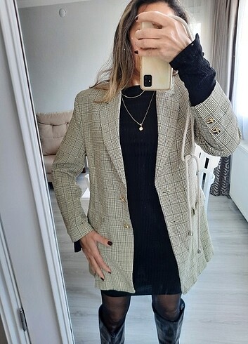 #Ekose #blazer #ceket #zara #mango #tesettür #hm