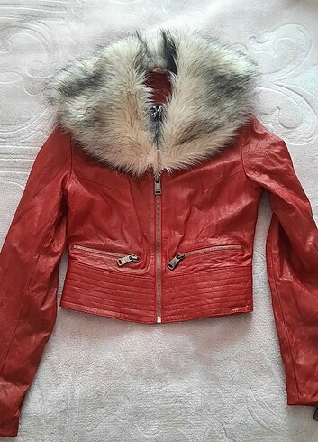 #Deri #kürk #ceket #biker #motorcu #rus #gerçek