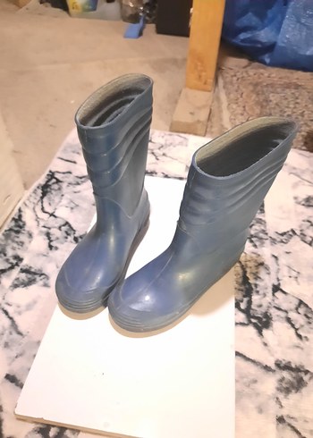 32 Beden Tokalı Mavi Erkek Çizme