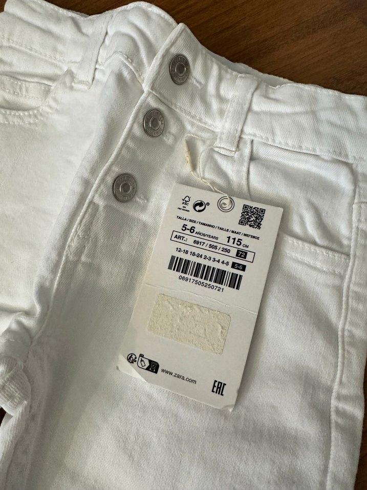 Zara kız çocuk pantolon - Görsel 2