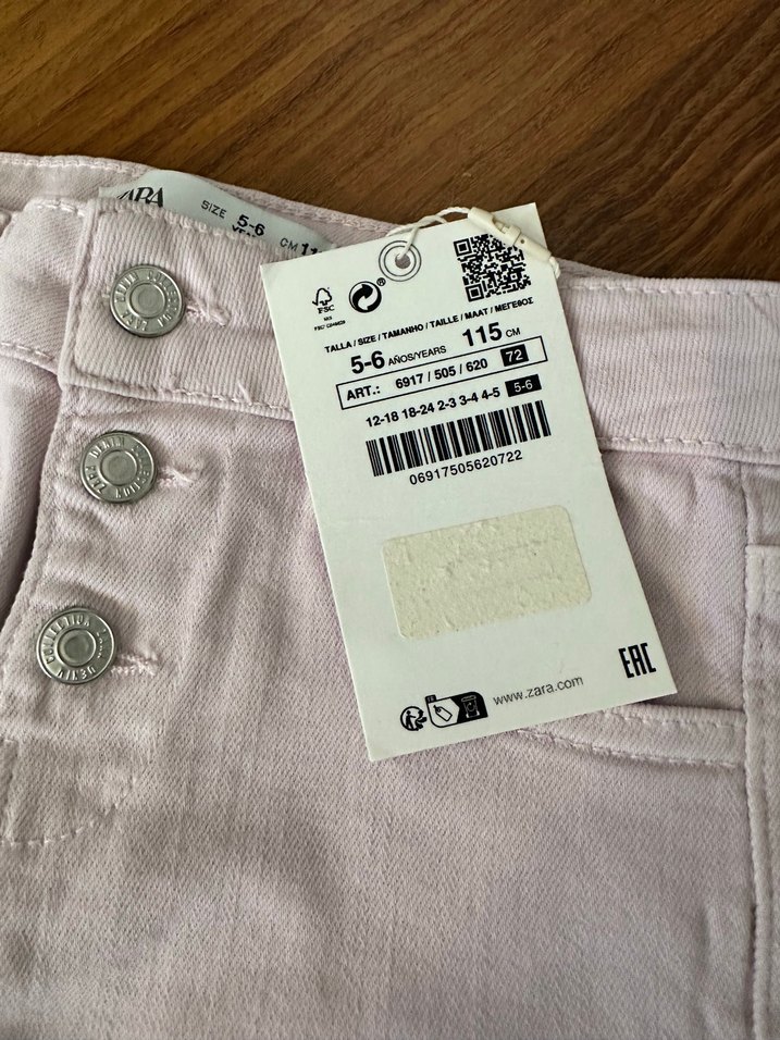 Zara kız çocuk pantolon - Görsel 2