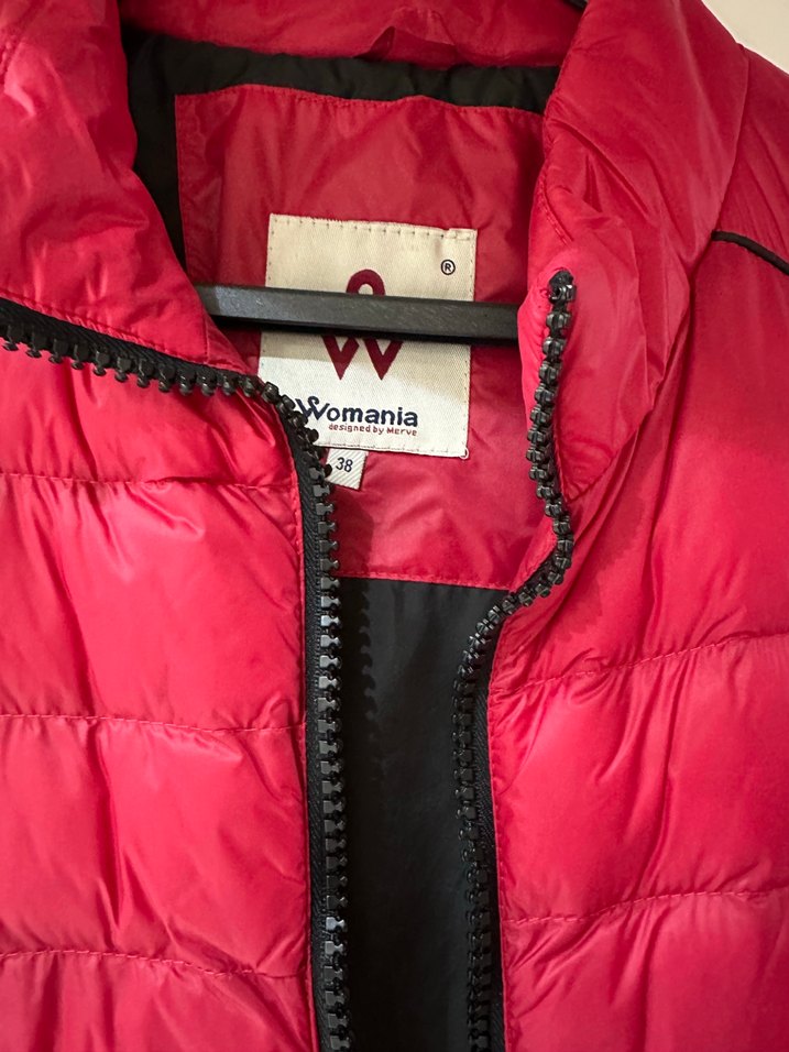 Womania Fermuarlı Kadın şişme  Yelek - Görsel 2