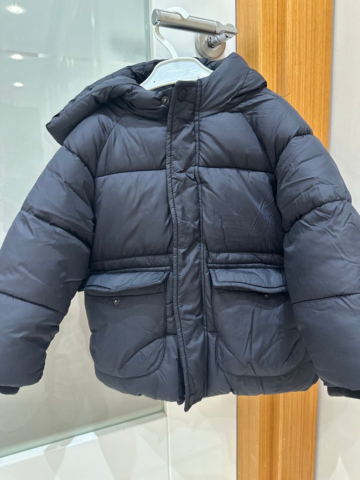 Çocuk Siyah mont - Görsel 2