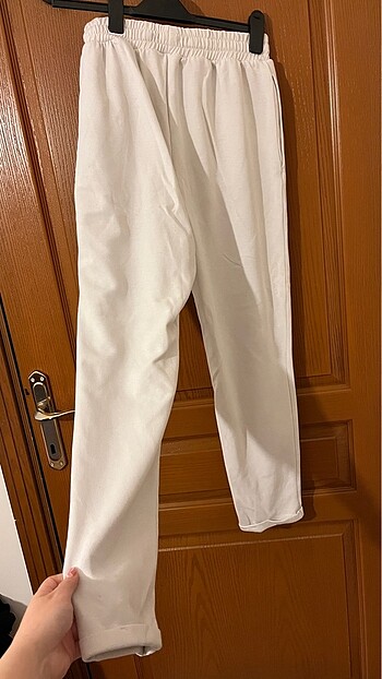 LC Waikiki Beyaz yazlık rahat pantolon