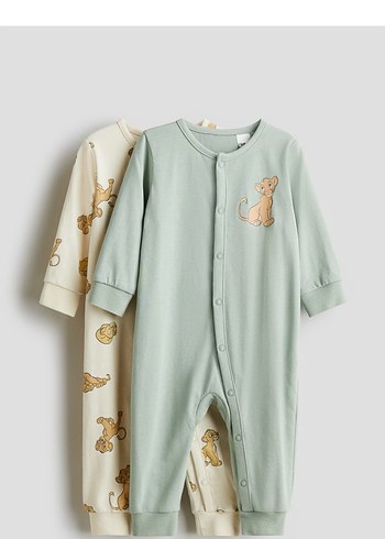 H&M Bebek Erkek Düğmeli Uzun Kollu Tulum