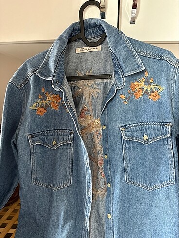 Mavi Jeans Mavi kot gömlek