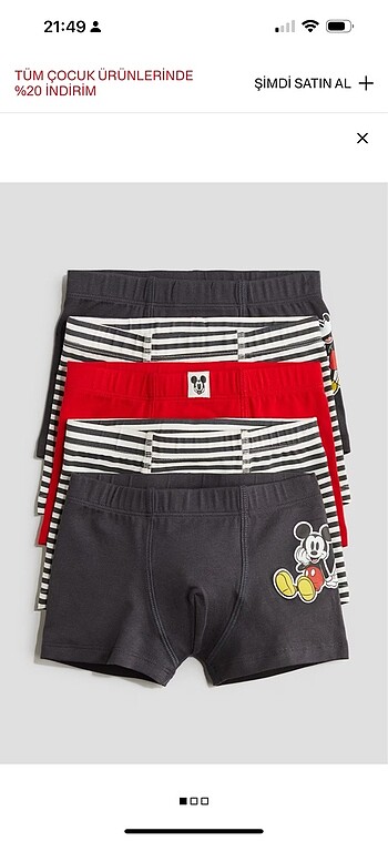 H&M 5 Li boxer
