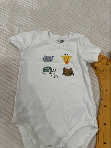 3 Yaş Beden çeşitli Renk Hello baby 2?li zıbın (3yaş)