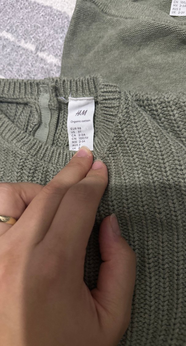 H&M Erkek Çocuk  2 Li triko takm (2-3yaş) - Görsel 4