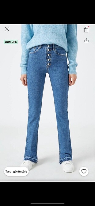 Pull and Bear jean pantolon