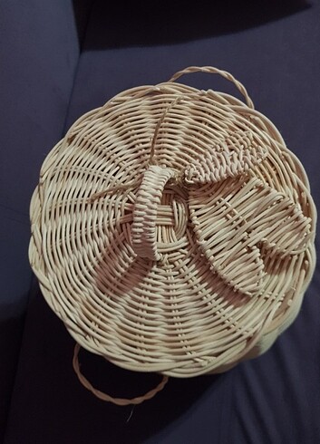 Zara Home Rattan düzenleyici büyük boy sepet