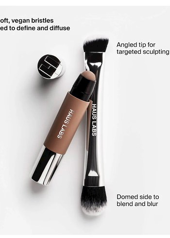 HAUS LABS BY LADY GAGA Çift Uçlu Hassas Şekillendirme Fırçası - Görsel 3