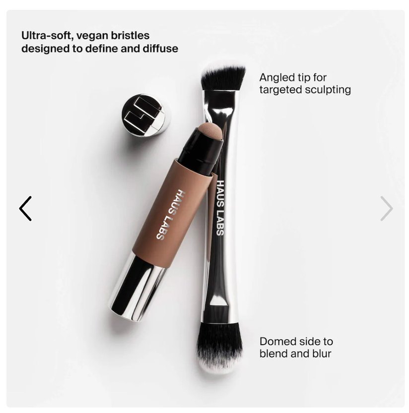 HAUS LABS BY LADY GAGA Çift Uçlu Hassas Şekillendirme Fırçası - Görsel 3