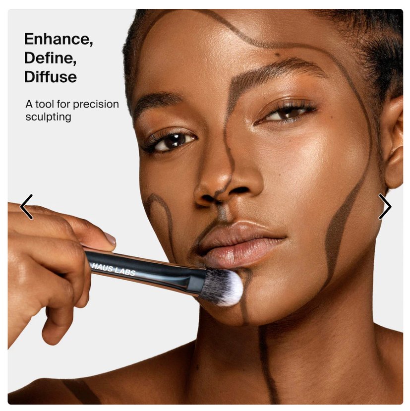 HAUS LABS BY LADY GAGA Çift Uçlu Hassas Şekillendirme Fırçası - Görsel 2