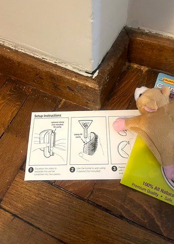 Kedi Otlu Oyuncak ve Kaşıma Aleti - Görsel 7